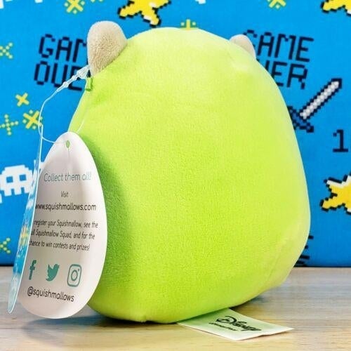 Squishmallows Disney Monsters Inc Mike Wazowski 5 Inch Plush