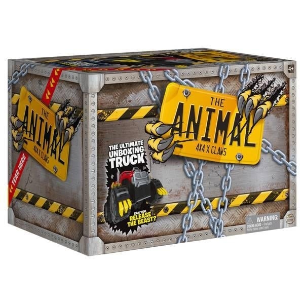 The Animal Toy Truck with Retractable Claws and Lights and Sounds Aged